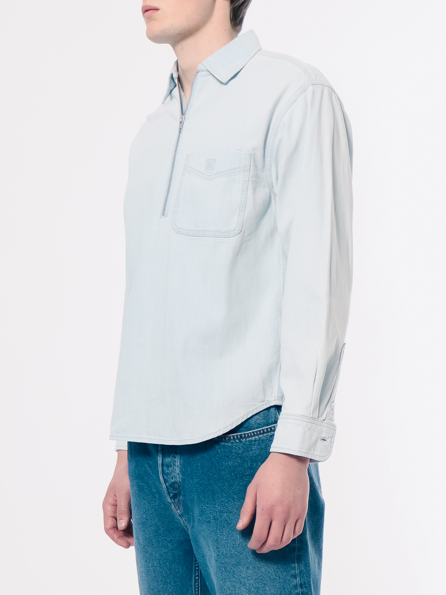 Julius Zip Denim Shirt