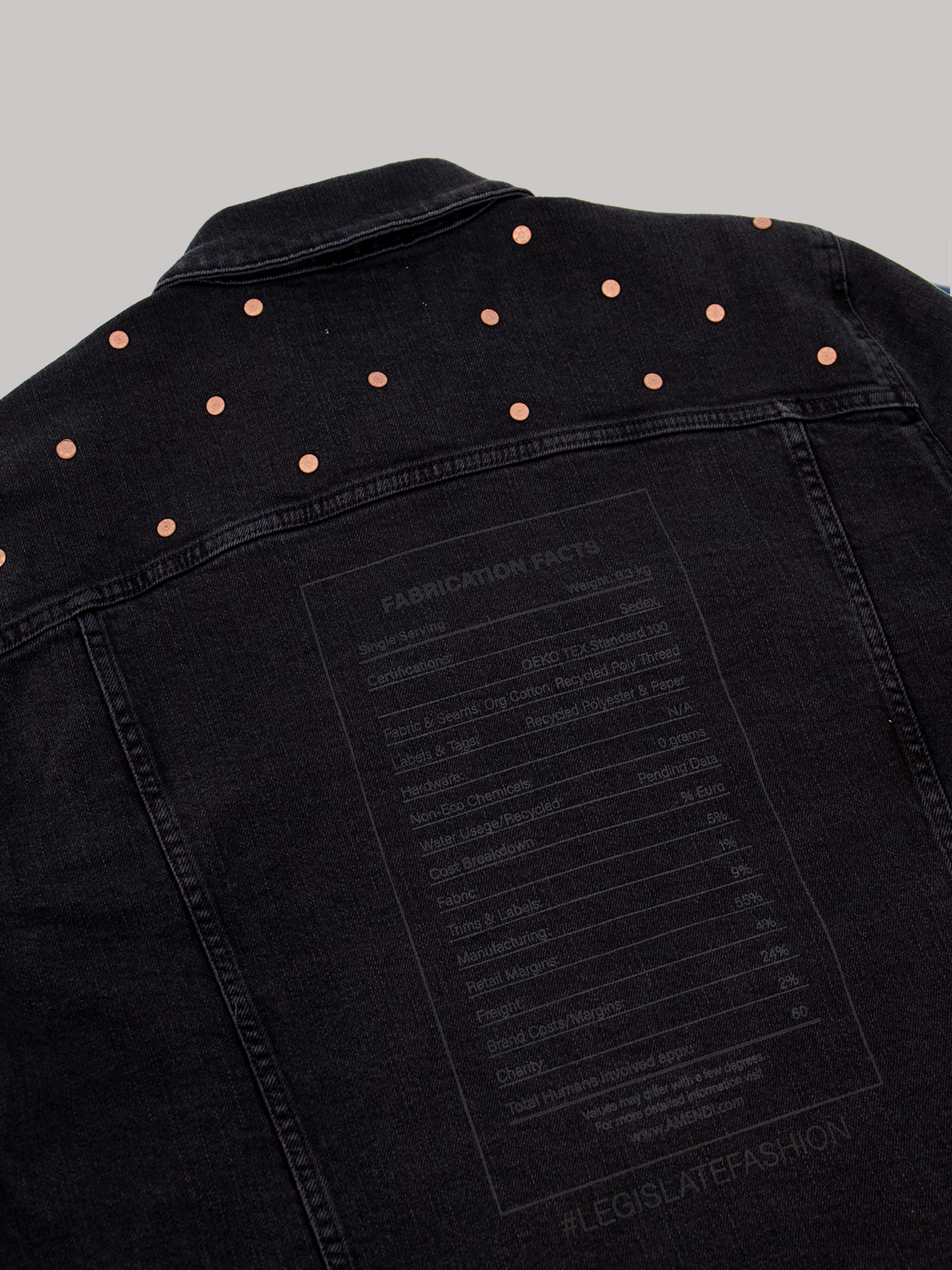 Ivy - Black Upcycled
