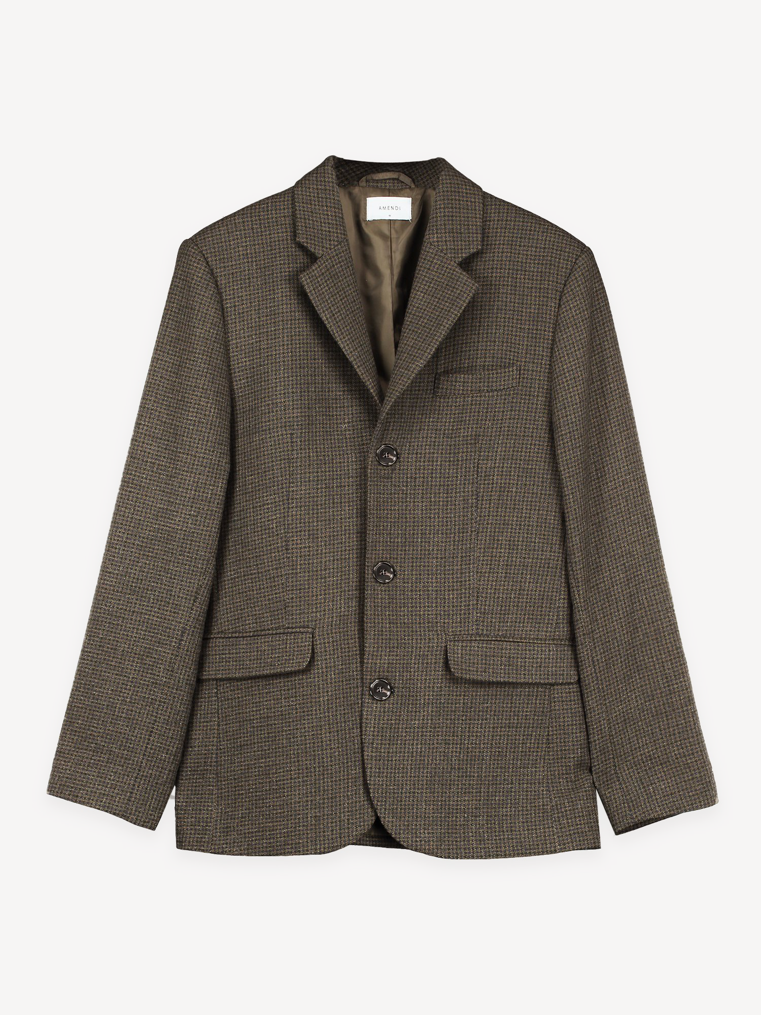Alfred - Brown Herringbone