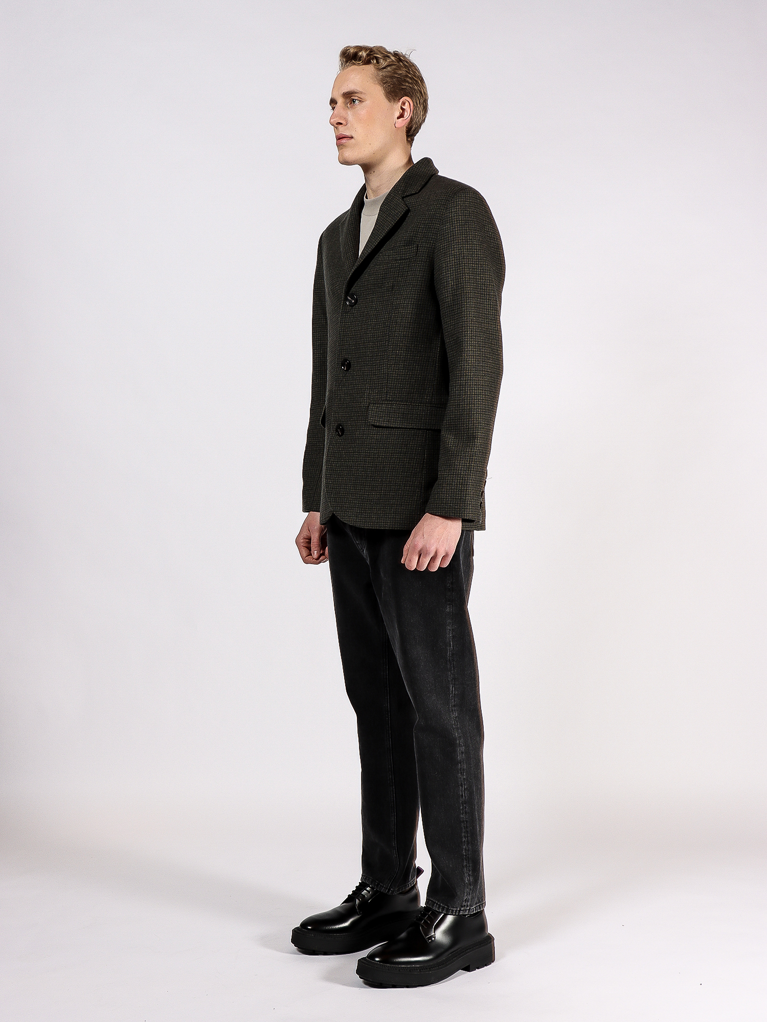 Alfred - Brown Herringbone