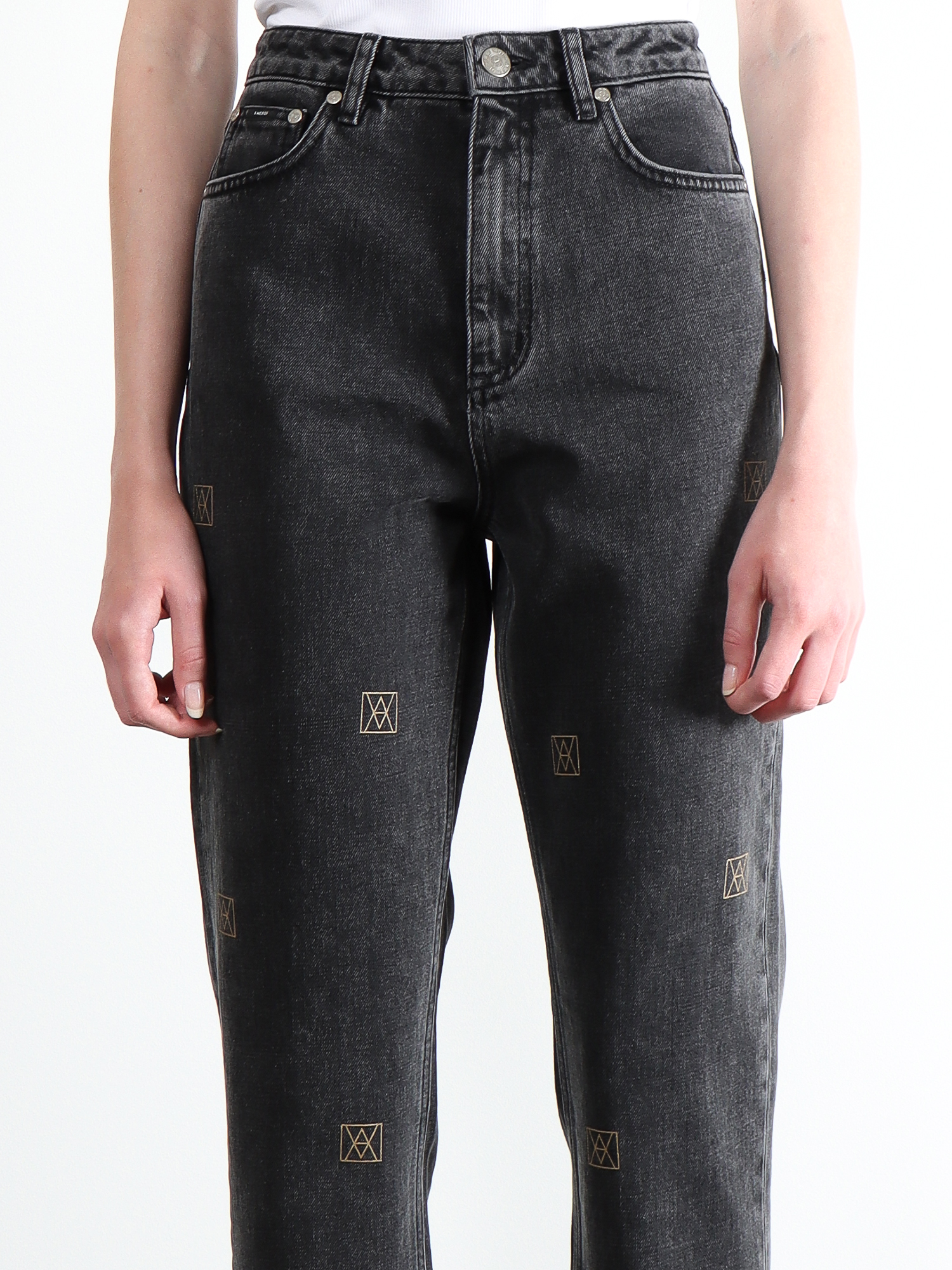 Rosie - Black Gold Print