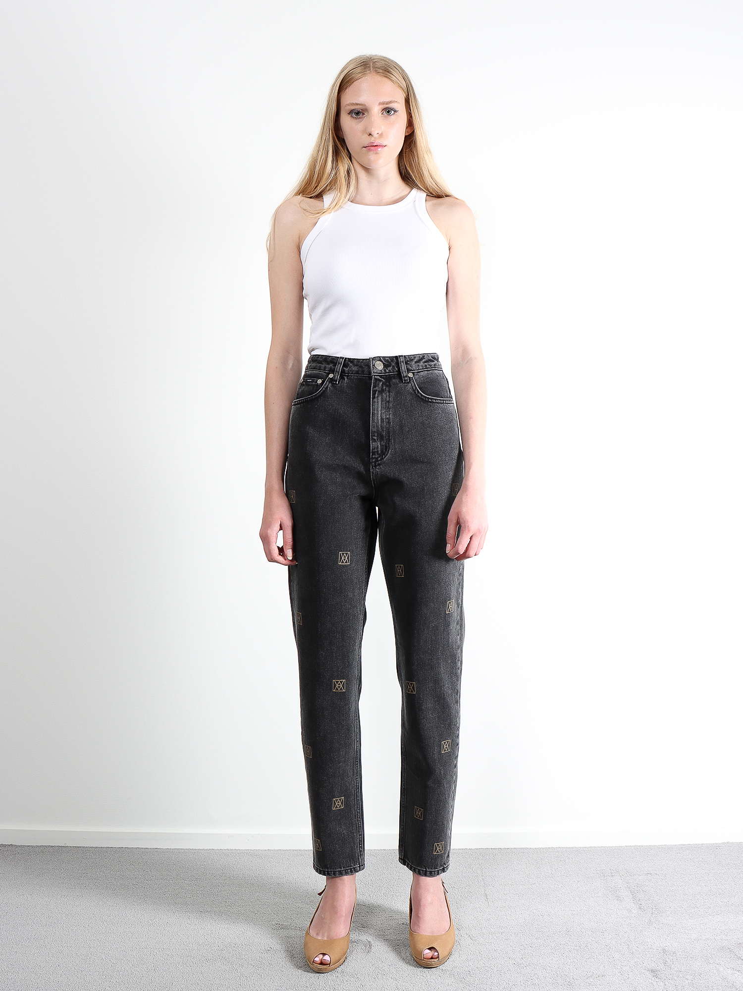 Rosie - Black Gold Print