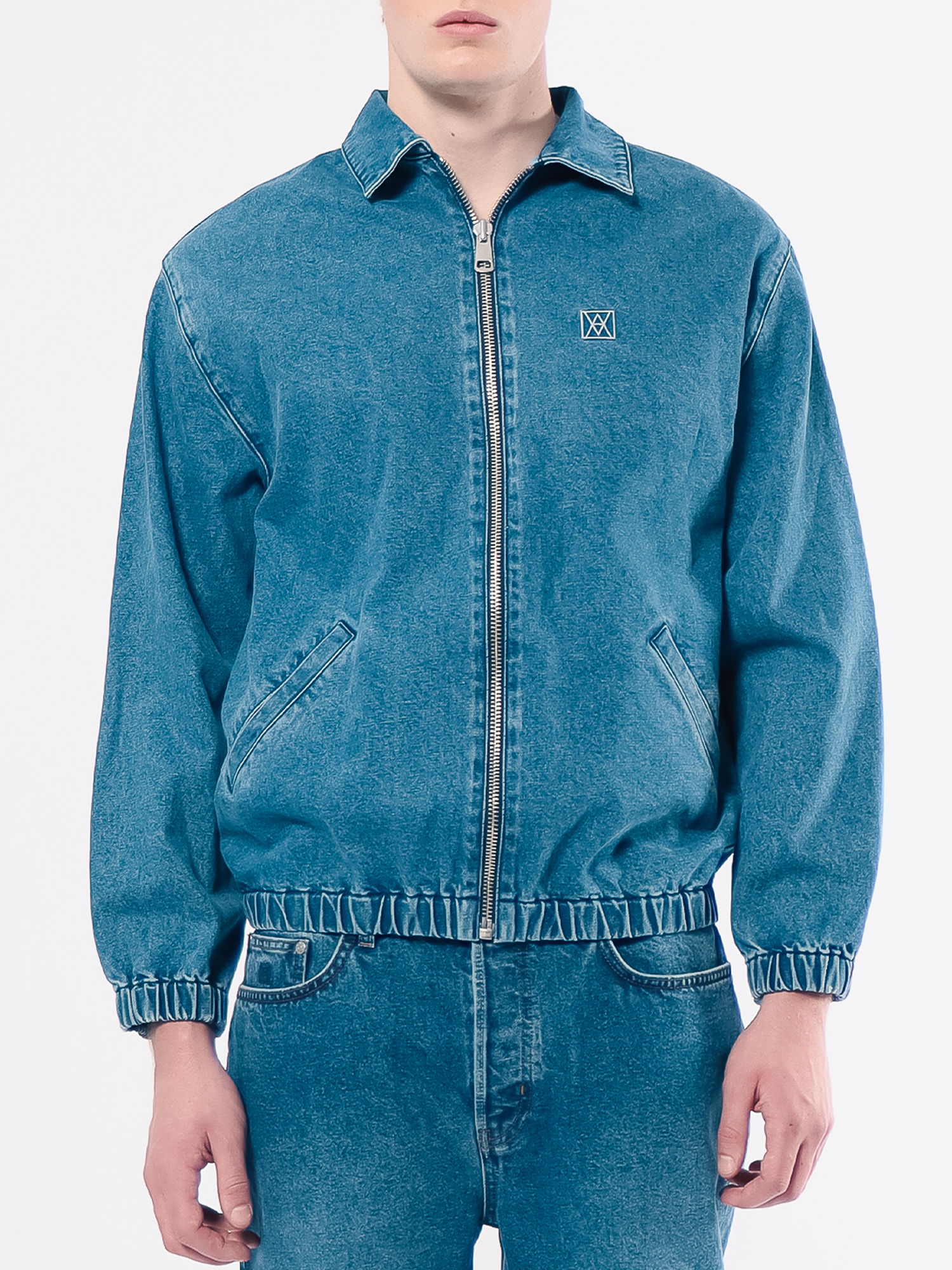 Rolf Zip Denim Jacket