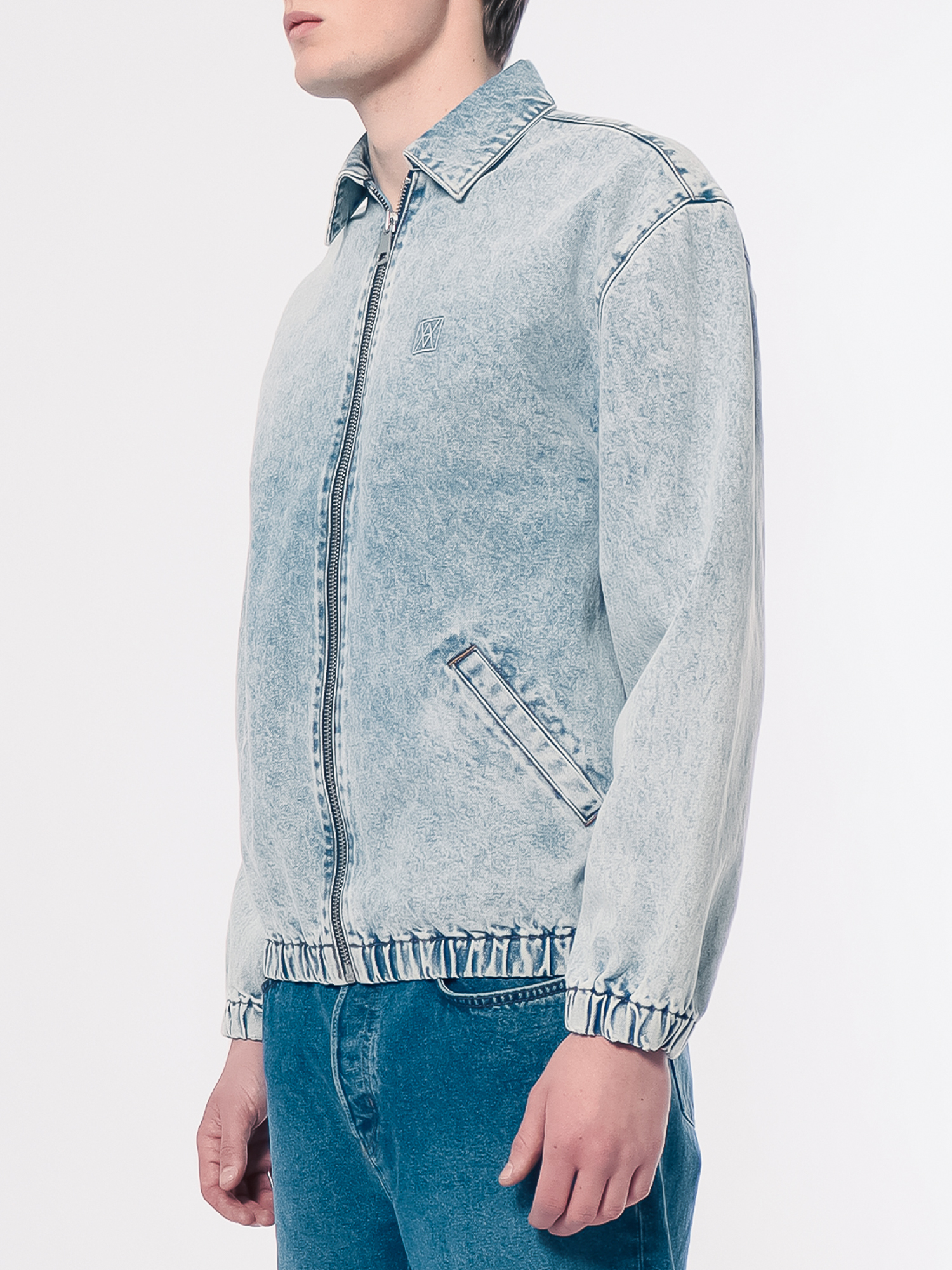 Rolf Zip Denim Jacket