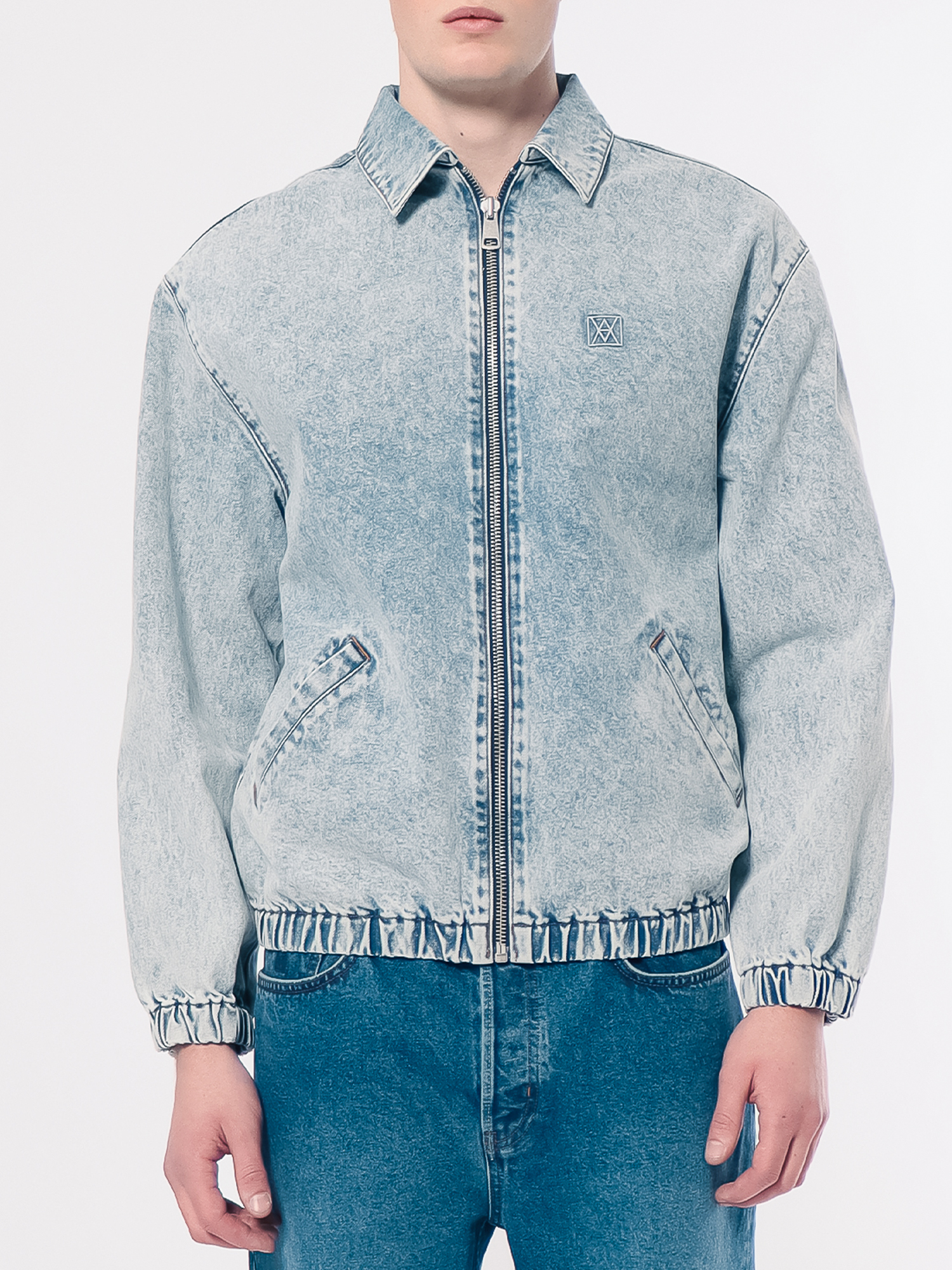 Rolf Zip Denim Jacket