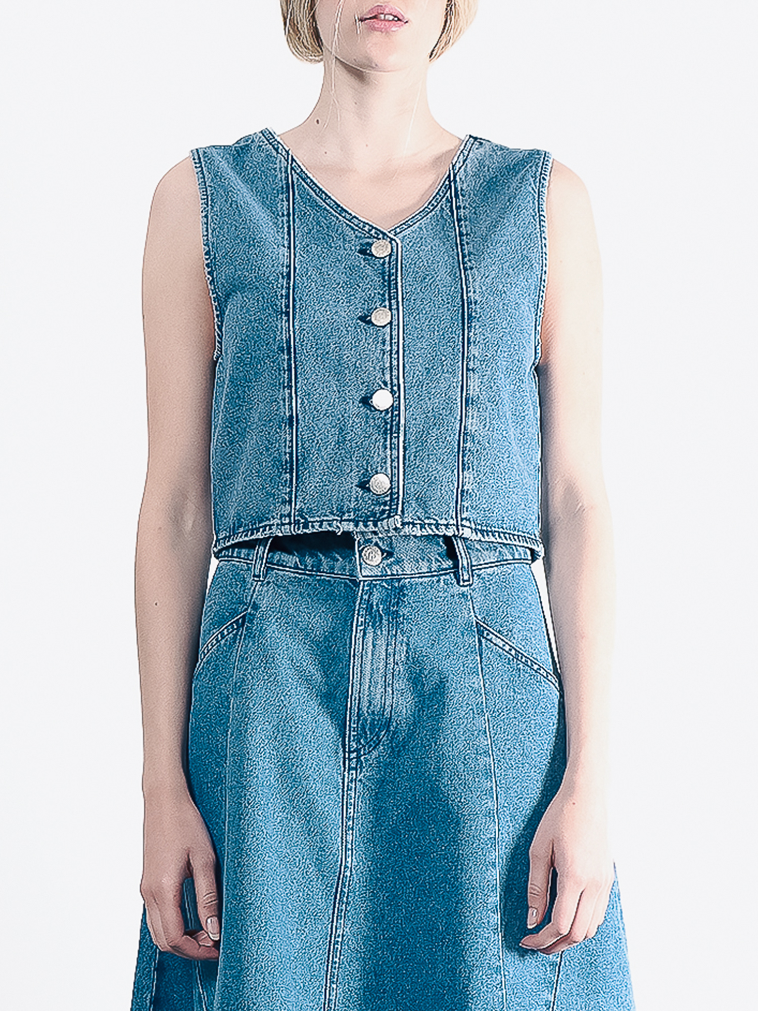 Stevie Denim Vest