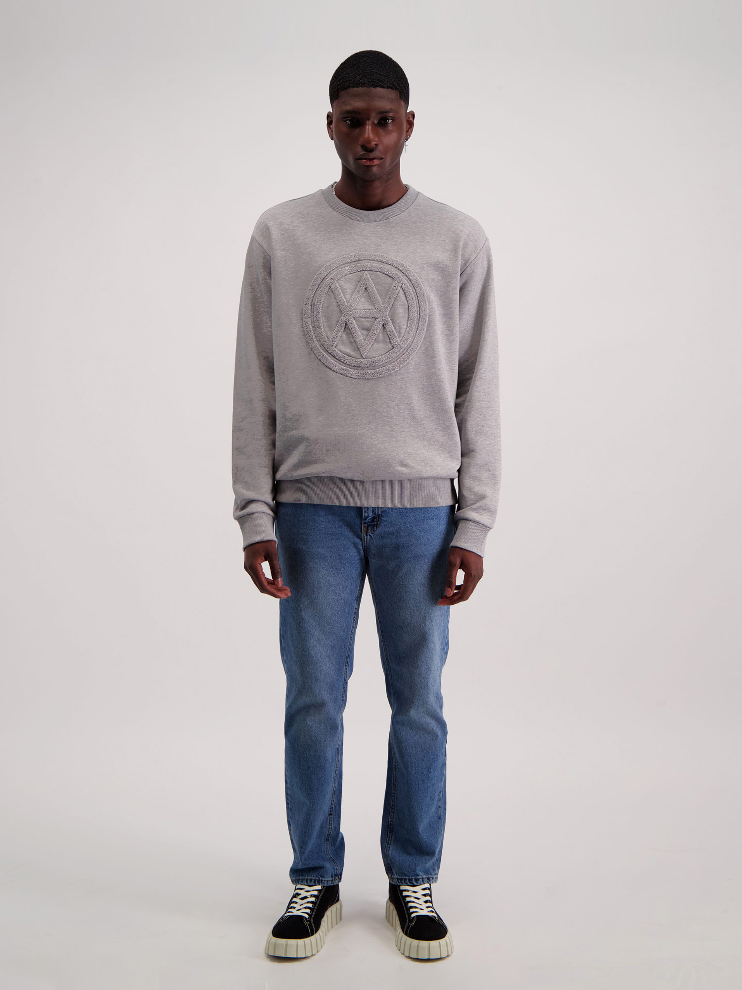 Adrian - Grey Melange