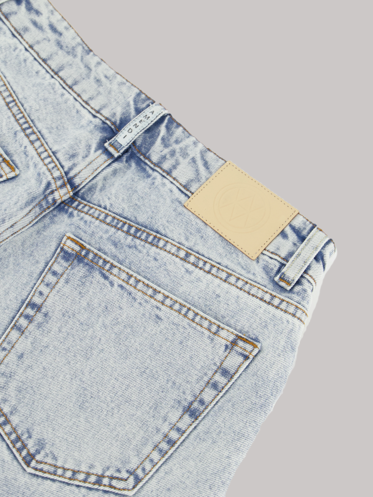 Amendi Sylvia Denim Shorts In Arctic Ice
