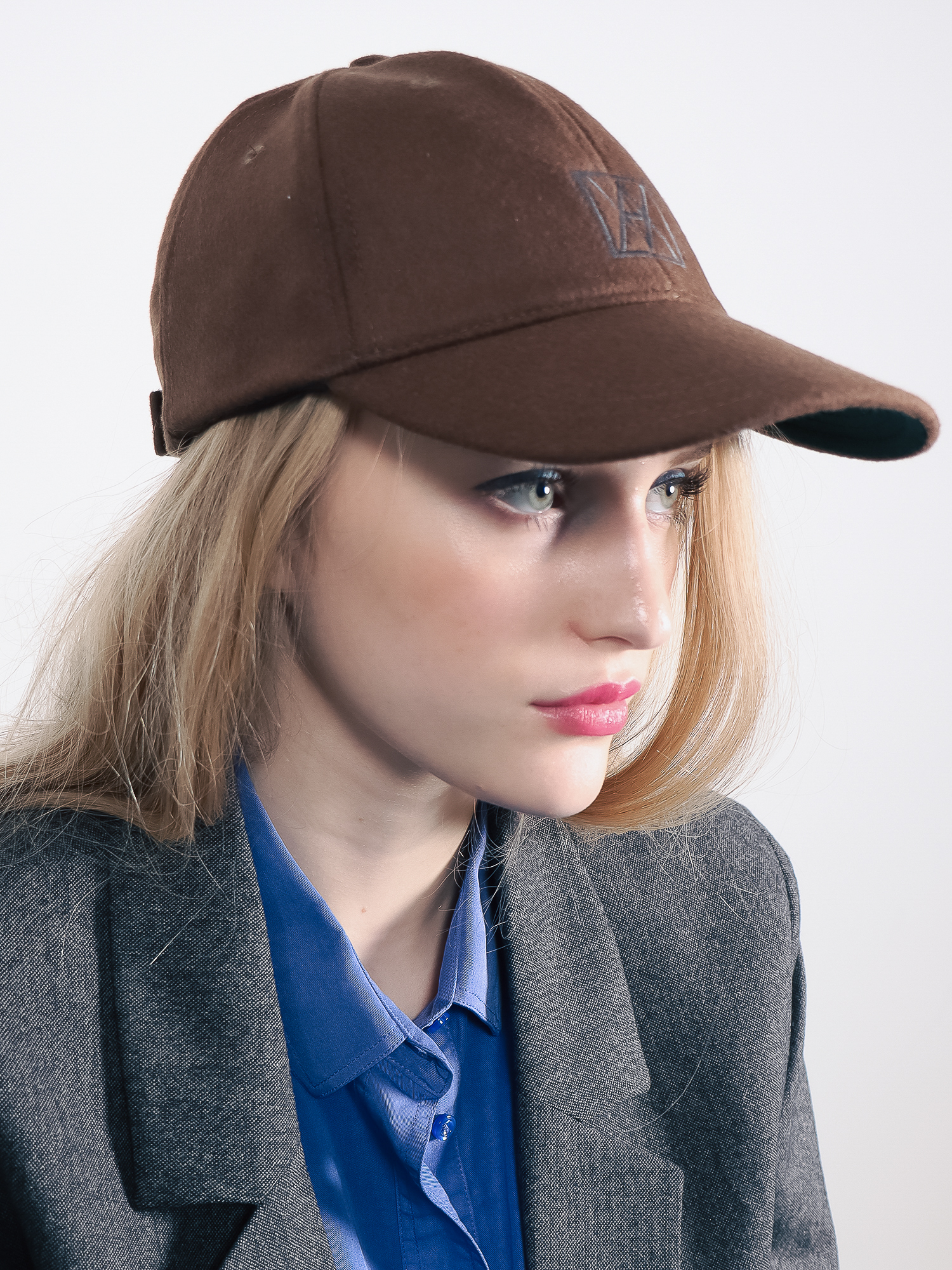 Shop Amendi Josef Wool Cap In Brown