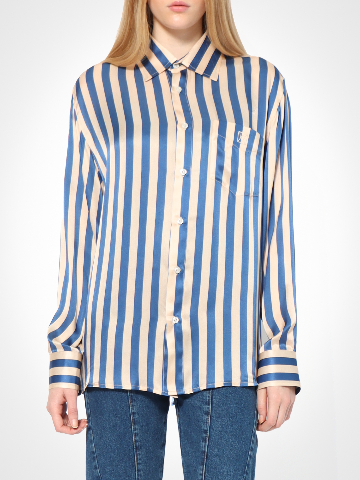 Amendi Jonah Shirt In Light Blue